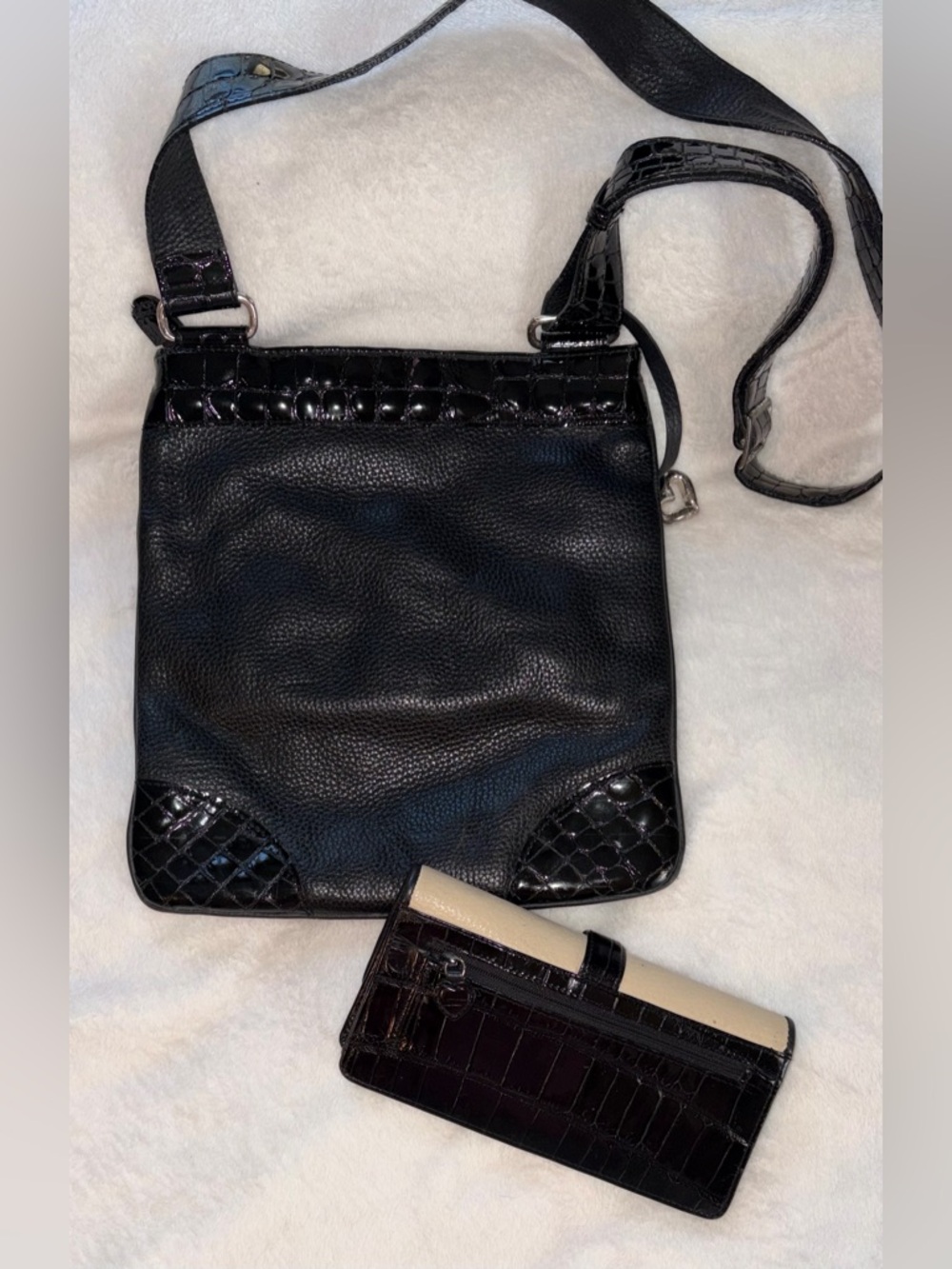Vintage BRIGHTON Leather Bag & Wallet - Picture 2 of 14